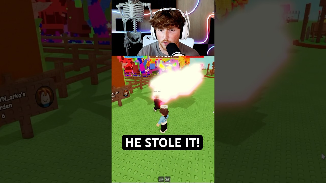 Rich Grow a Garden Player STEALS My RAREST FRUIT