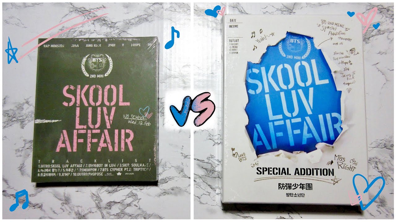 BTS SKOOL LUV AFFAIR Special Addition