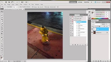 How to create an action in Photoshop and use in Photoshop Elements - PART ONE