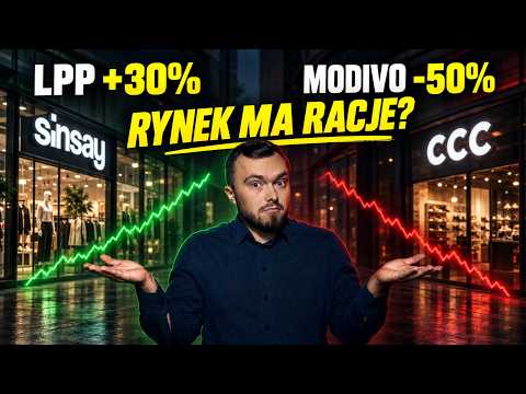 LPP rośnie, a MODIVO tonie. Czy giełda ma rację?