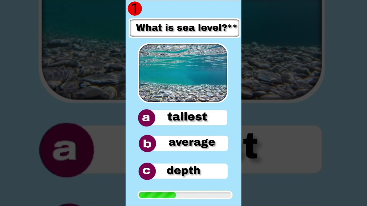 What is sea level?