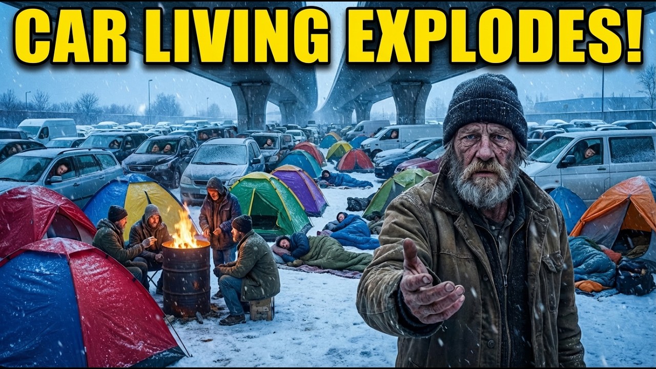 1,2 миллиона работающих американцев будут вынуждены жить в автомобилях, поскольку бездомные начну...