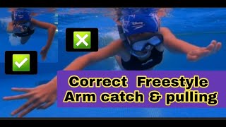 The Catch and Pull - Freestyle Technique How to Improve Your Freestyle Pull & Catch -Do this Drills