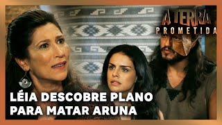 A TERRA PROMETIDA: Léia descobre plano de Samara e Tobias para matar Aruna