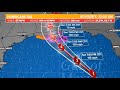 Hurricane Ida update: Storm now a Category 2 hurricane; latest updates and forecast track