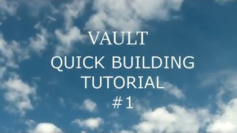 FALLOUT 4 VAULT TEC WORKSHOP (TUNNEL VAULT) QUICK BUILDING GUIDE