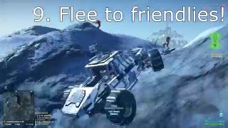 Planetside 2: Close Combat Harasser Driving Tutorial