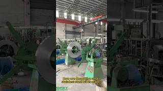 Decorative Small Stainless Steel Tube Production Line | From Coil to Finished Tube