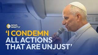 Pope Leo XIV, Returning From Africa: ‘I Condemn All Actions That Are Unjust’ | EWTN News Nightly