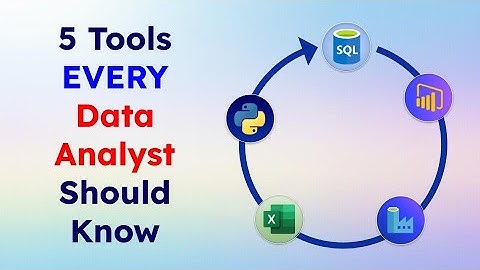 5 Tools EVERY Data Analyst Should Know RIGHT NOW