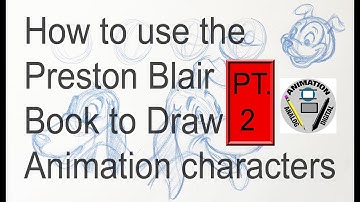 How to use the Preston Blair Book to learn to Draw