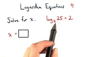 Logarithm Equations Practice 4 - Visualizing Algebra