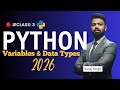 Variables and Data Types in Python | Python Complete Course 2026