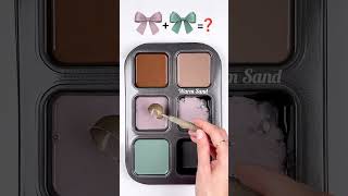 "Earthy Elegance: Blended Harmony of Brown, Lavender &amp; Soft Green" #colormixing #artshorts #colormix