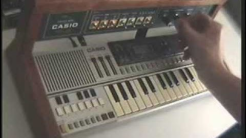 Circuit bent Casio PT-50 by S-Cat.
