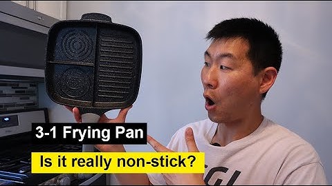 3-1 frying pan unbox and cook test review | Is it really non stick? 2022