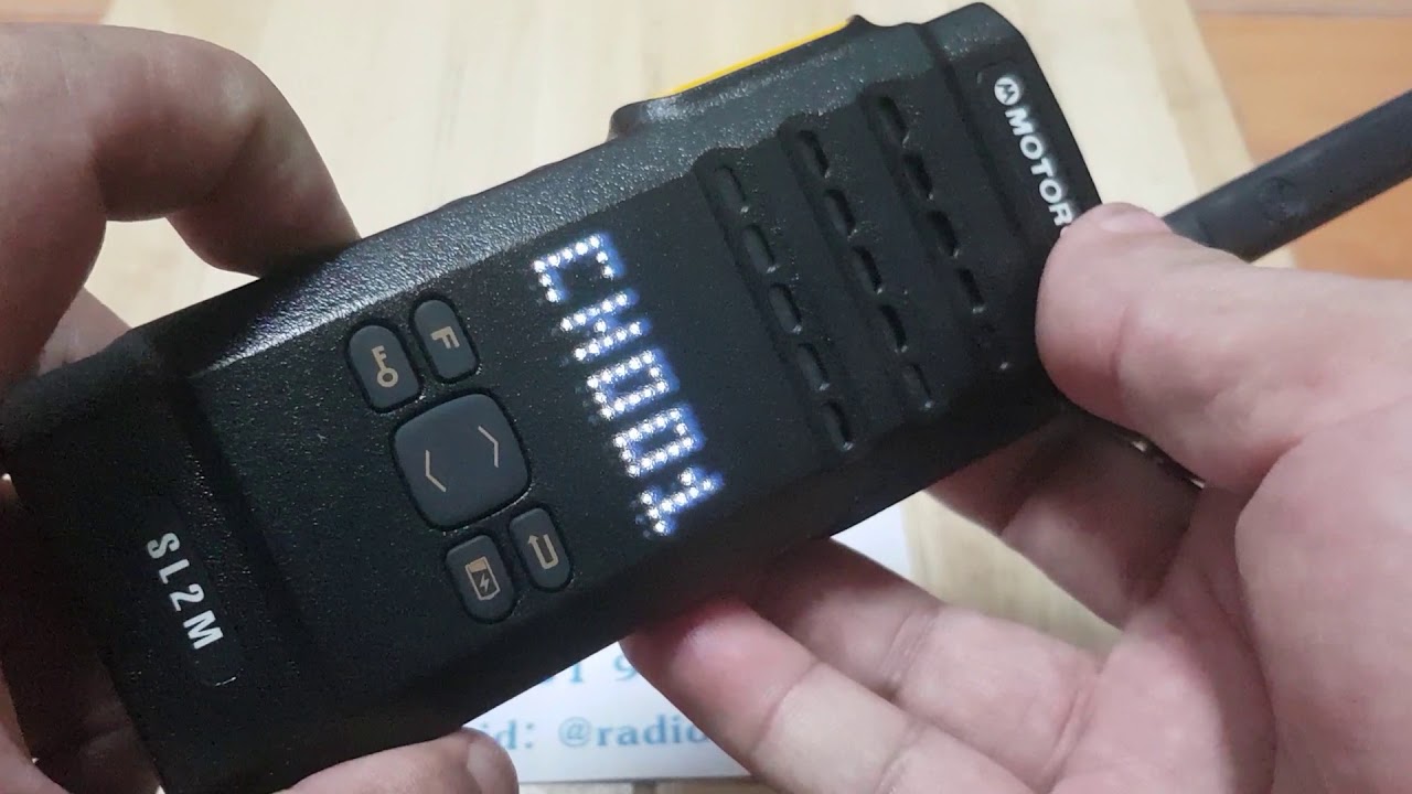 วิธีสแกน Scan Motorola SM2L
