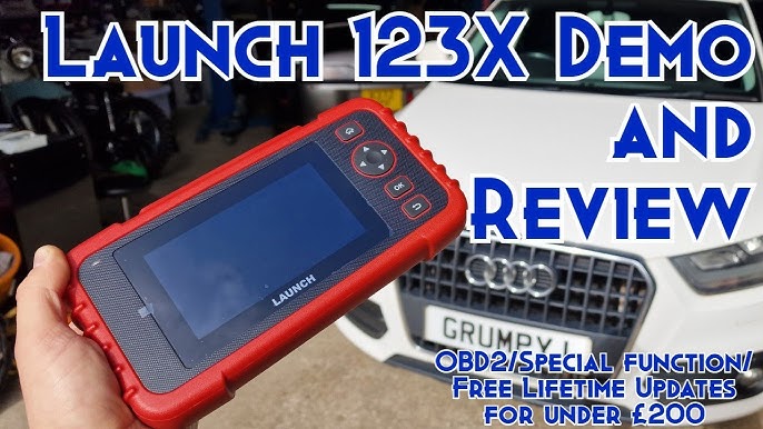 Launch CRP123X Scan Tool Unboxing And Review 