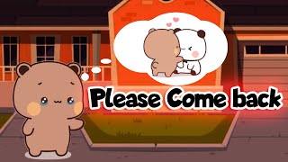 Peachu Come back  please  | Bubu Dudu | Cute Couple | Goma Peach | Animation