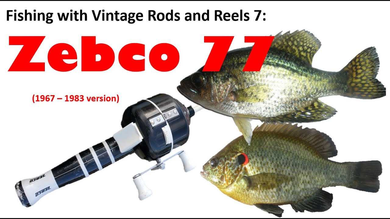 Fishing with Vintage Rods & Reels 7: Zebco 77 (1967 - 1983 versions) 