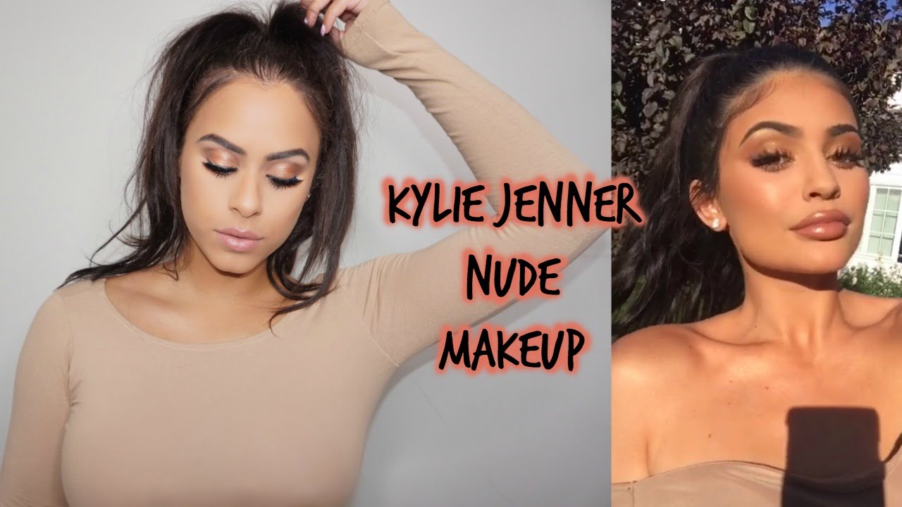 Kylie Jenner 'Nude' Makeup Tutorial - YouTube