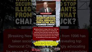 Resurfaced 1996 Clip Shows Chuck Schumer Demanding Voter IDs! #Shorts #USNews #USPolitics