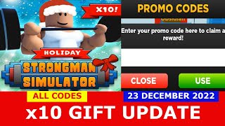 Roblox Strongman Simulator codes (December 2021)