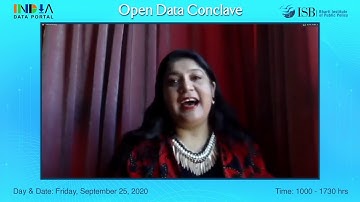 India Data Portal - Open Data Conclave - Inaugural Session
