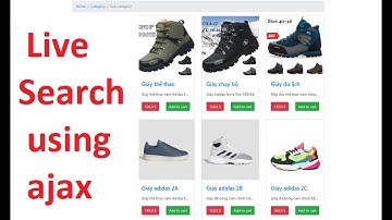 Lập trình JSP - Servlet - sử dụng Ajax để tự động Search