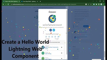 Create a Hello World Lightning Web Component || Lightning Web Components