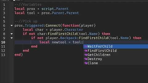 Roblox How To | "E" to pick up tool (Multiplayer)