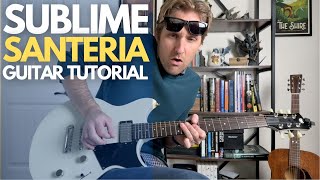 Santeria by Sublime Guitar Tutorial - Guitar Lessons with Stuart!