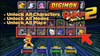 UNLOCK ALL KARAKTER ! DIGIMON RUMBLE ARENA 2 - GamePlay Cheat Device PlayStation 2 screenshot 5