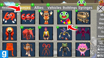 Nextbots in playground mod updated new roblox rainbow worm italian brainrot 😱 chasing nextbots 🔥
