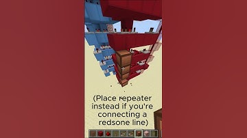 Minecraft Redstone Binary Subtractor #minecraft #redstone #shorts