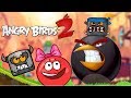 99999 СВИНОК НАПАЛИ НА КРАСНЫЙ ШАРИК !!! Энгри Бердз ! Red Ball 4 in Angry Birds 2 Мультик про Шар