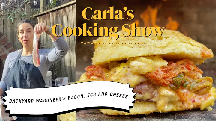 Carla's Cooking Show: Bacon, Egg and Cheese on a B...