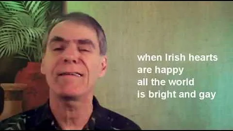 When Irish eyes are smiling