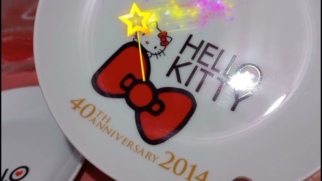Hello kitty 40th Anniversary|| LAWSON X|| SANRIO|| Limited edition