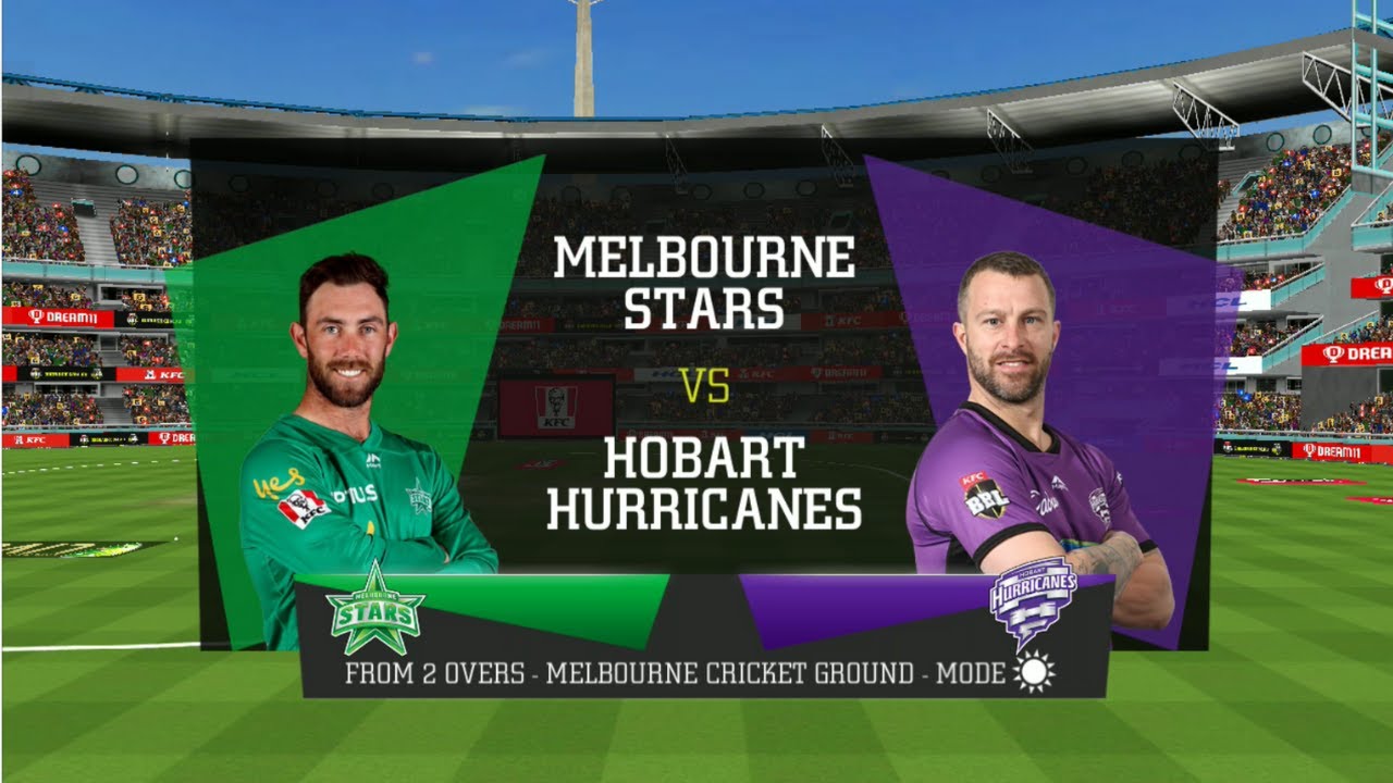 BBL 2020  Match No.19 Highlight - Hobart Hurricanes vs Melbourne Stars Big Bash League Game Play
