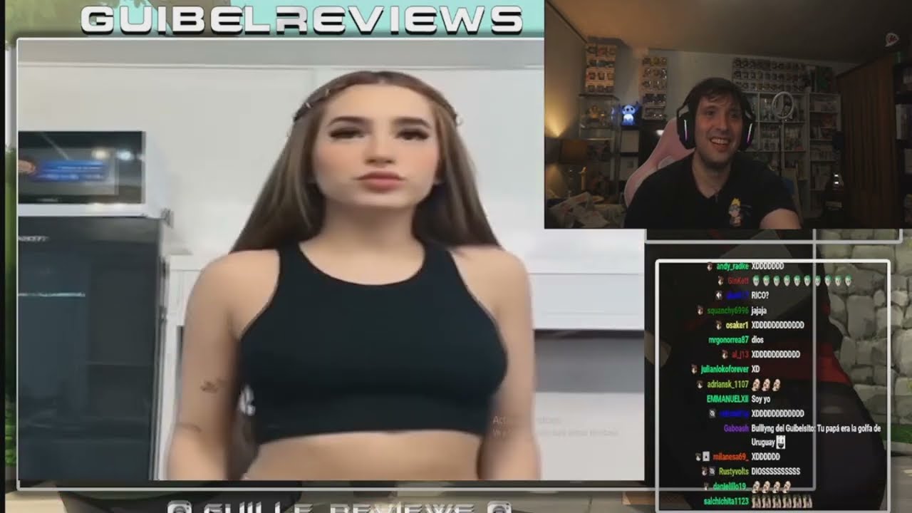 GUIBEL REACCIONA A LA TIKTOKER DE 15 EMBARAZADA