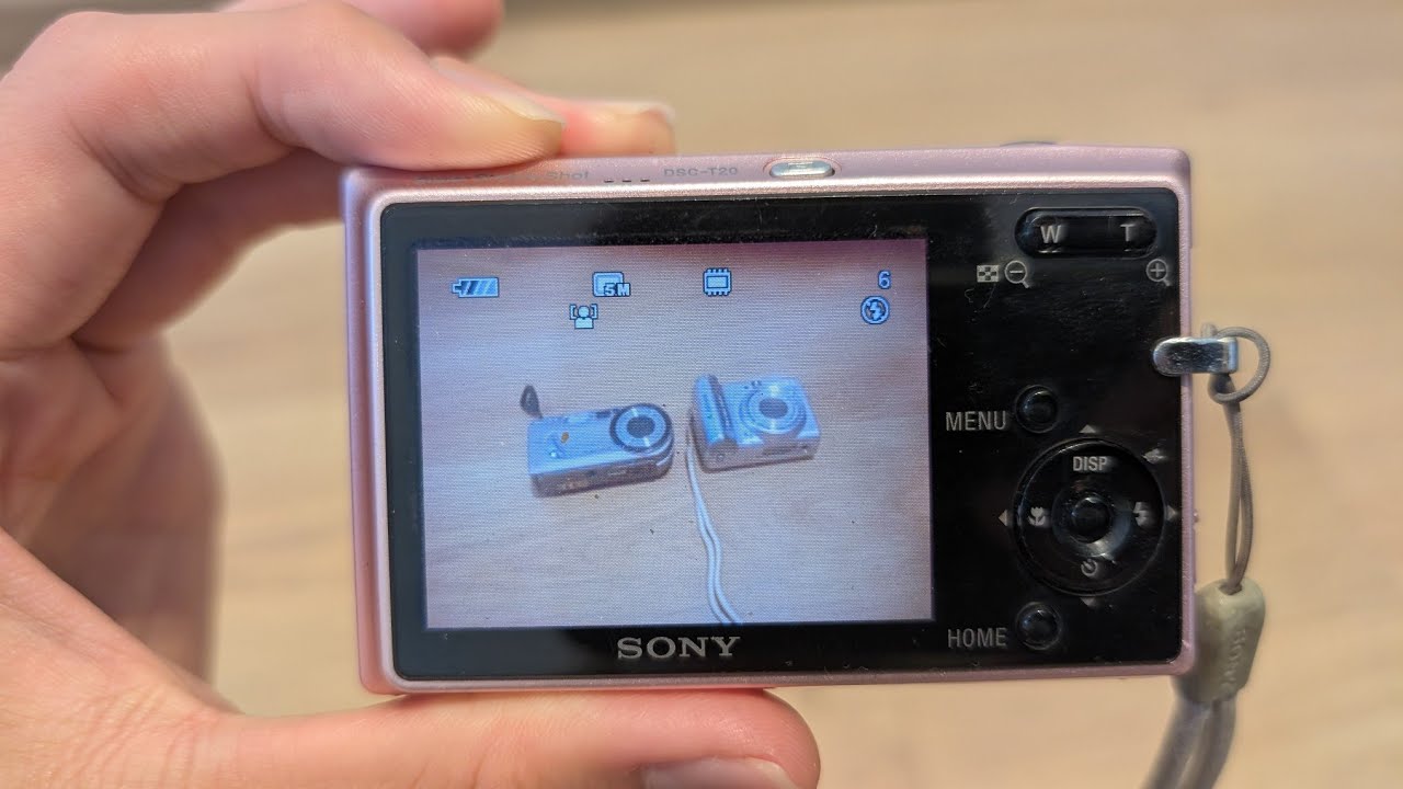 How to record video on Sony DSC T20 - YouTube