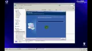 Training:  How to install the Software GeoDAS. GeoSIG, Switzerland