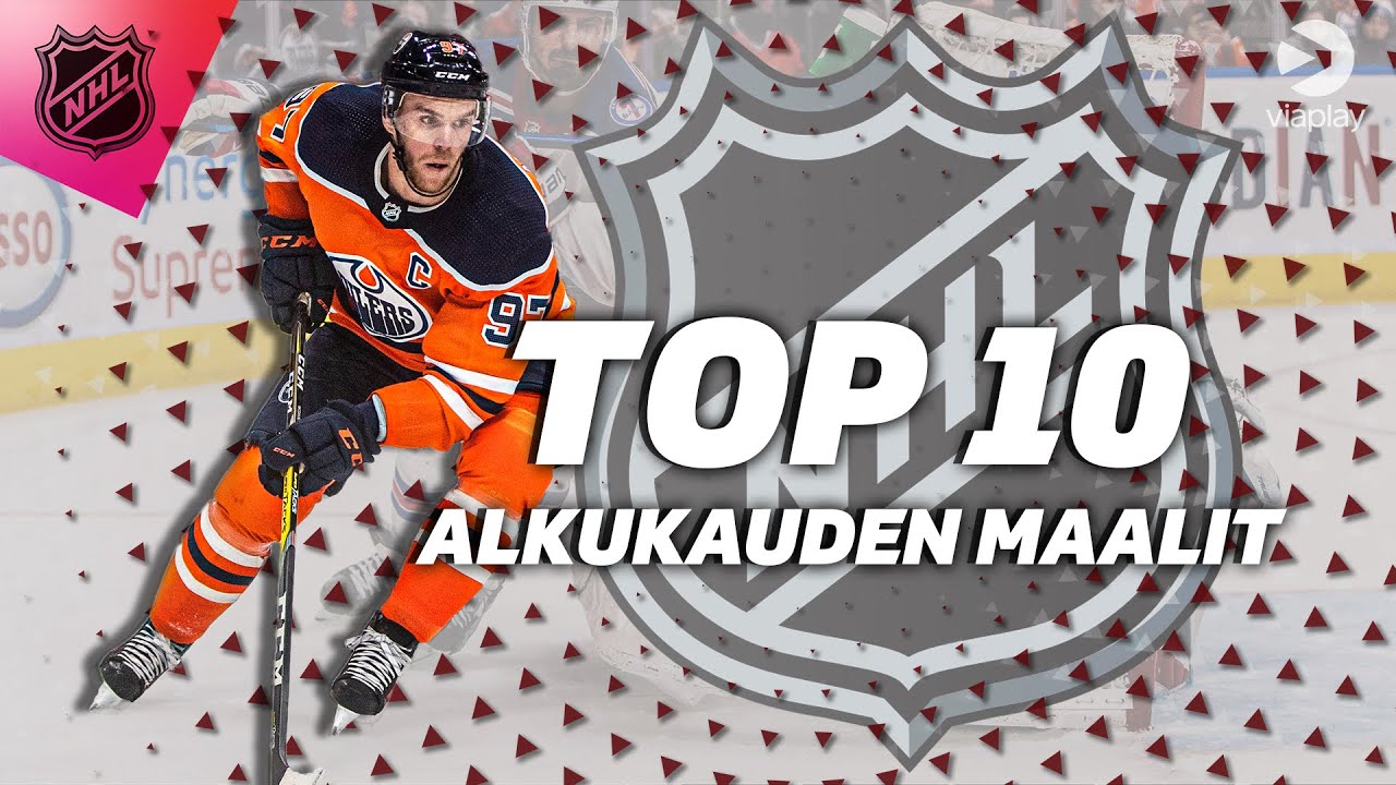 TOP 10 | NHL:n alkukauden hienoimmat maalit! | Kausi 2021-2022