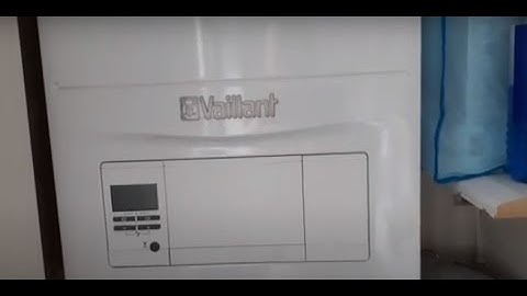 Trending! Vaillant Combi Boiler temperature adjustment and Comfort Mode Setup