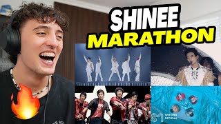 SHINee Marathon (Replay, Sherlock Clue, Note, Everybody + Atlantis) | REACTION !!!