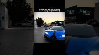 THE 5 MOST ANNOYING THINGS IN A $3.5M BUGATTI CHIRON🤯💥