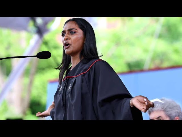 Full speech | Indian-American Harvard student Shruthi Kumar at convocation | Palestine solidarity class=