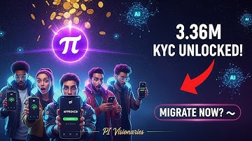 🔥 Pi Network KYC Breakthrough — 3.36 Million Pioneers UNLOCKED! 🚀 | Pi Visionaries 