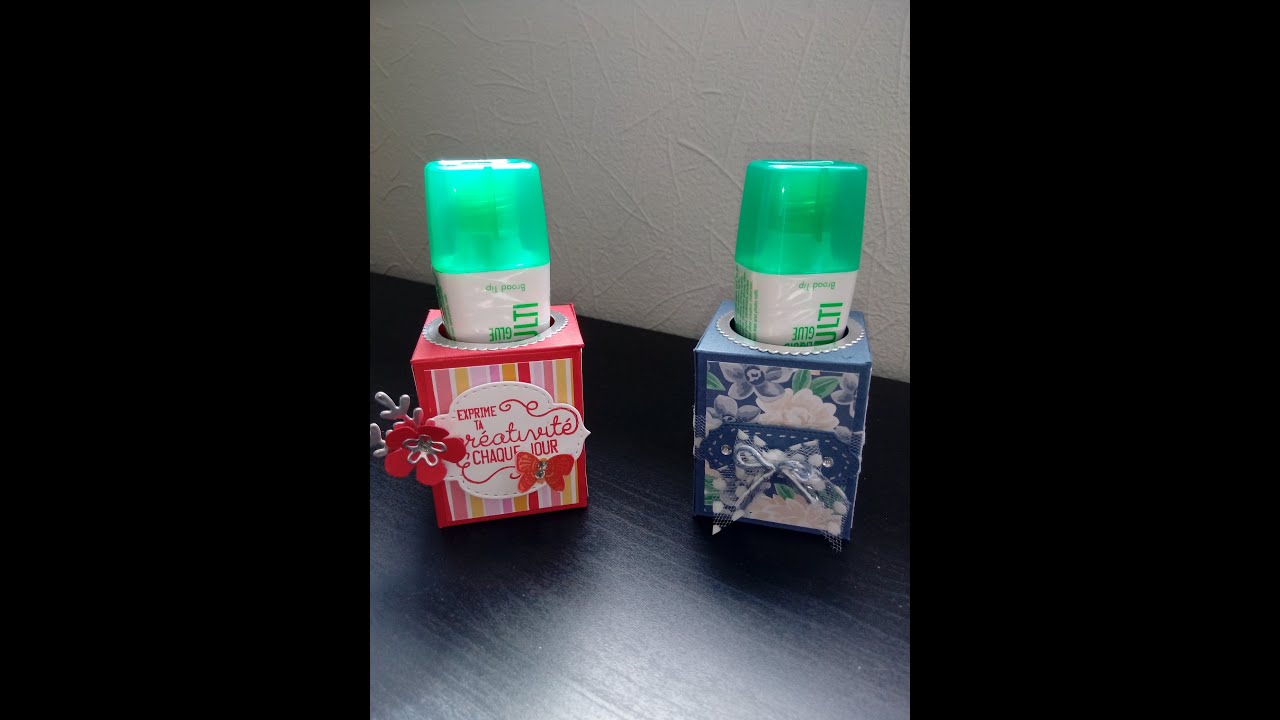 Tutoriel support à colle #stampin'up